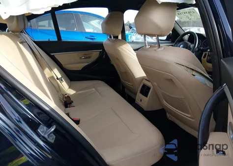 2017 BMW 330I из США, поврежденный, VIN WBA8B9G55HNU50337